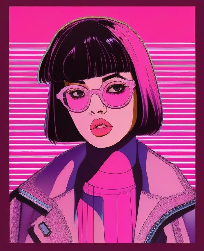 1girl,  aesthetic,  bangs on Tensor.Art
