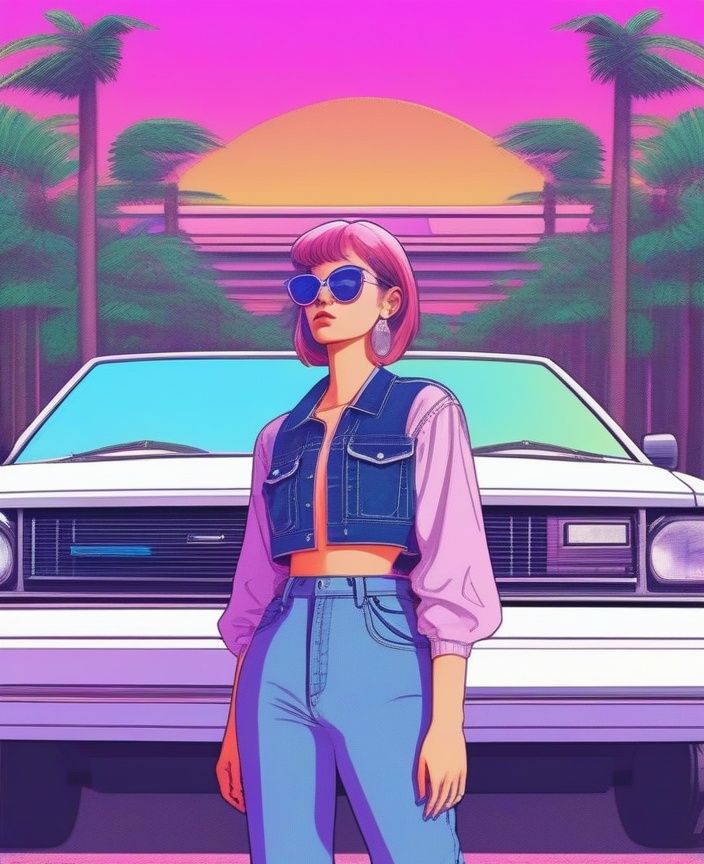 1girl,  aesthetic,  building on Tensor.Art