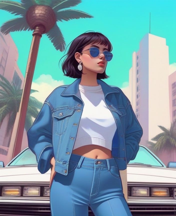 1girl,  aesthetic,  building on Tensor.Art