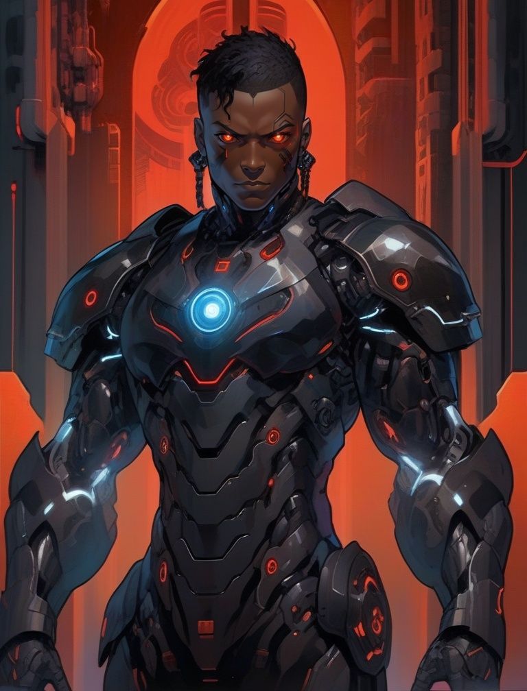 1boy,  armor,  black hair on Tensor.Art