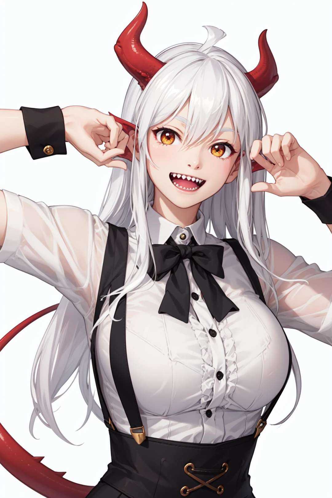 Ryu_notmonstercafe,  1girl,  teeth on Tensor.Art