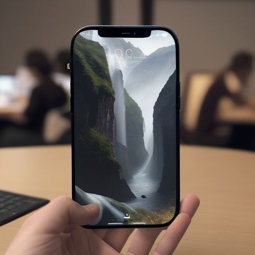 iphone15pro with fanstasy screen on Tensor.Art