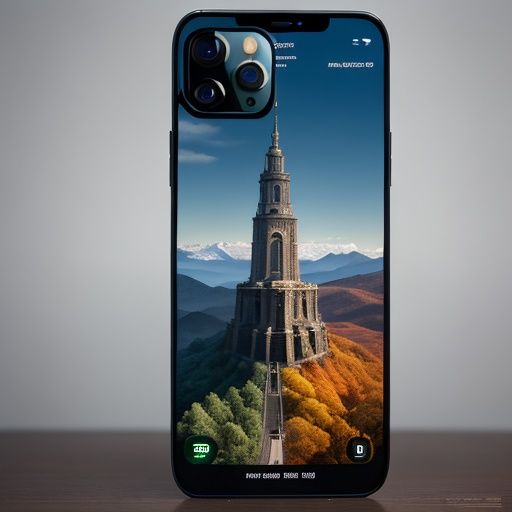 iphone15pro with fanstasy screen ui,  (Masterpiece),  (top quality) on Tensor.Art
