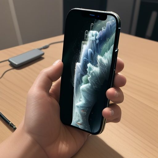 iphone15pro with fanstasy screen on Tensor.Art