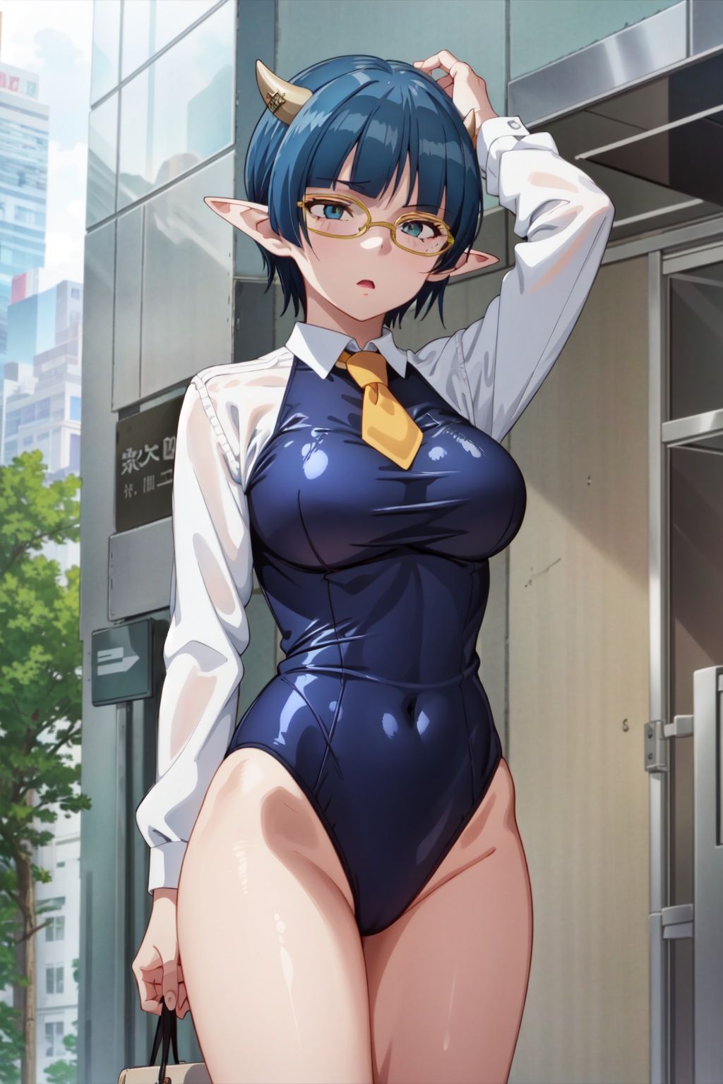 1girl,  ,  (high resolution) on Tensor.Art