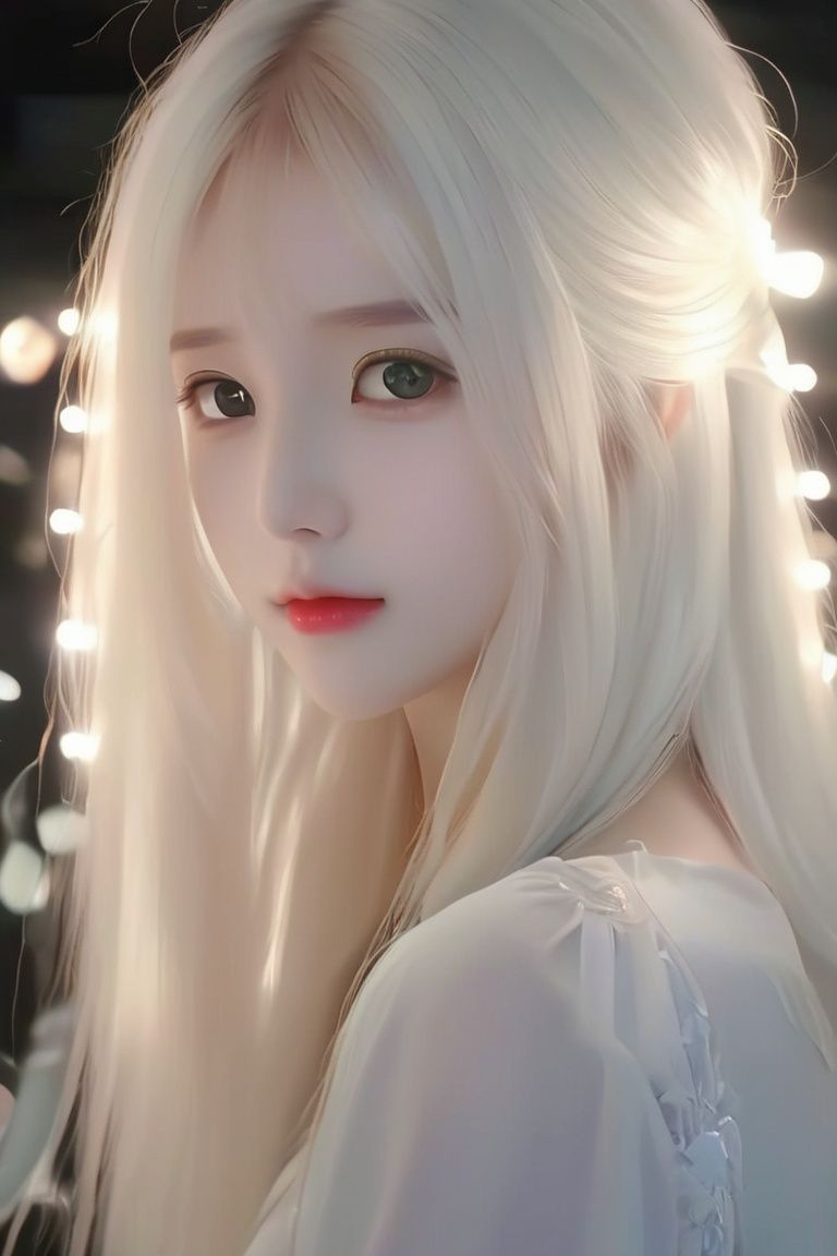 best quality,masterpiece,highres,cg,1girl,Photograph,high resolution,8k,mirror selfie,photo of a petite pretty 24 year-old woman with white long hair,anime art,dark,Gothic,Dingdall effect