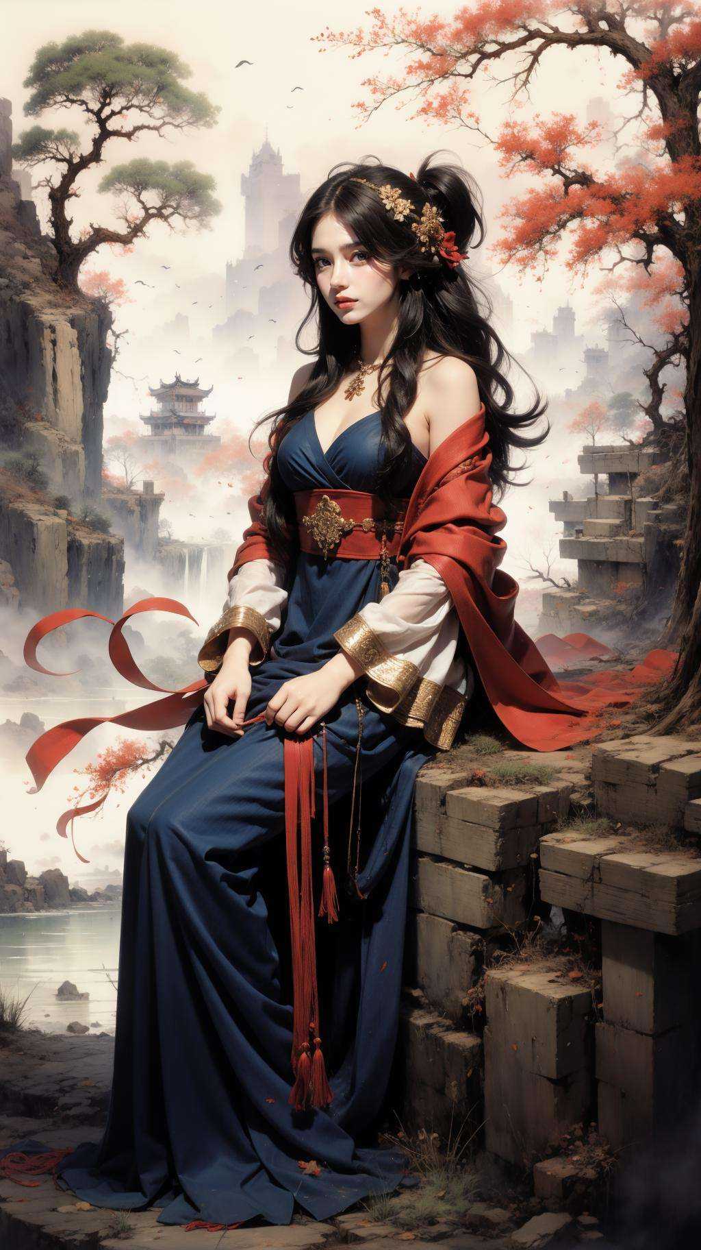 1,  1girl by WWM-无无明 on Tensor.Art