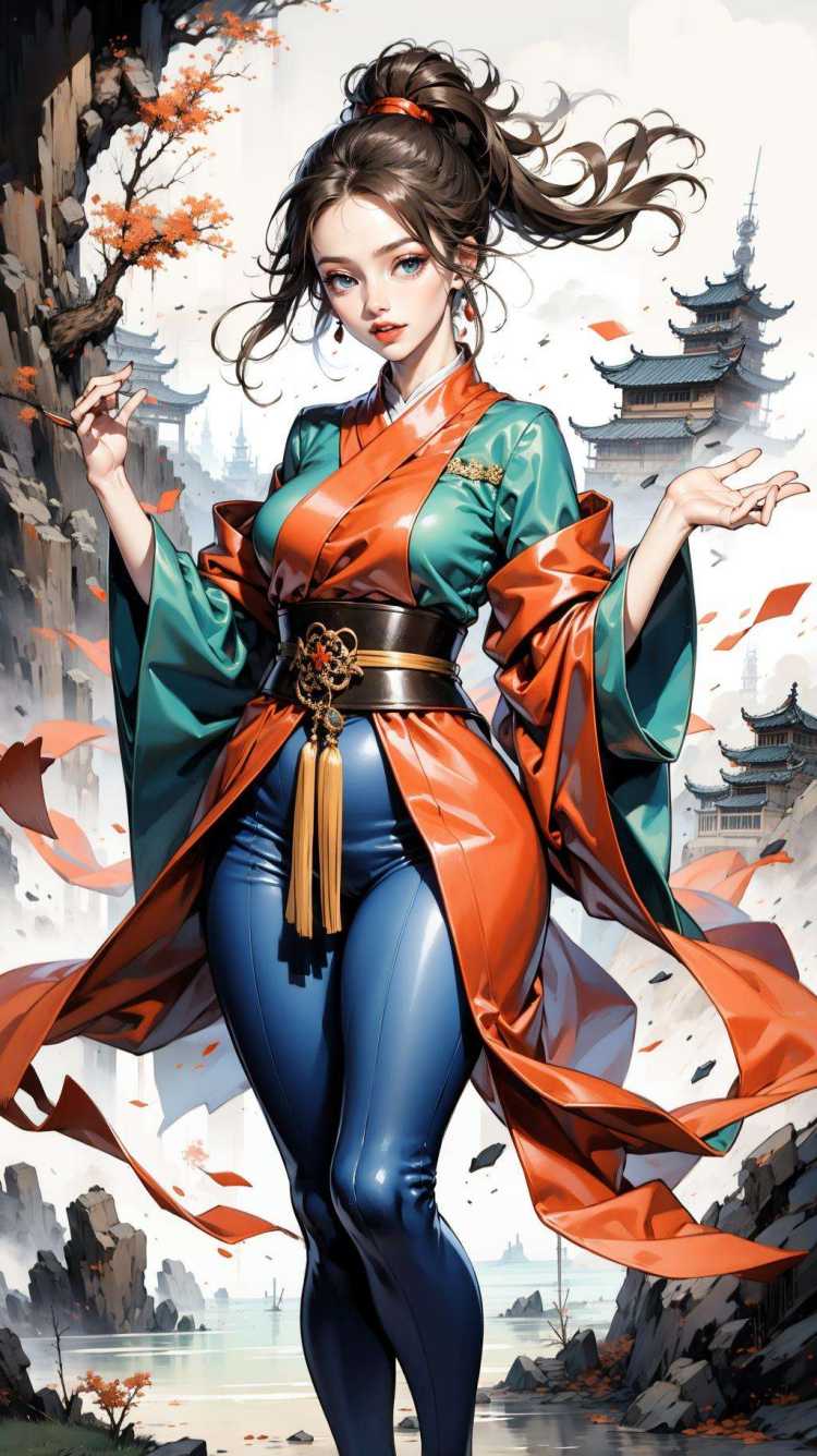 墨村_ancient town by WWM-无无明 on Tensor.Art
