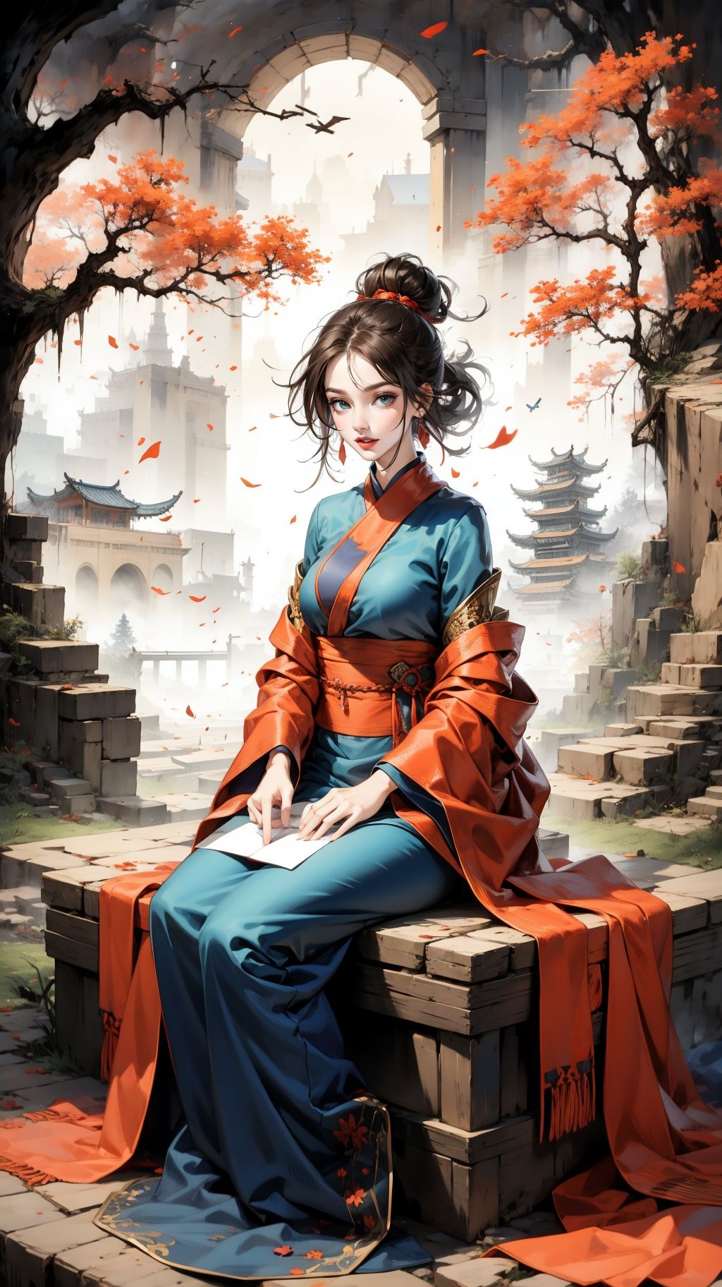 1,  1girl by WWM-无无明 on Tensor.Art