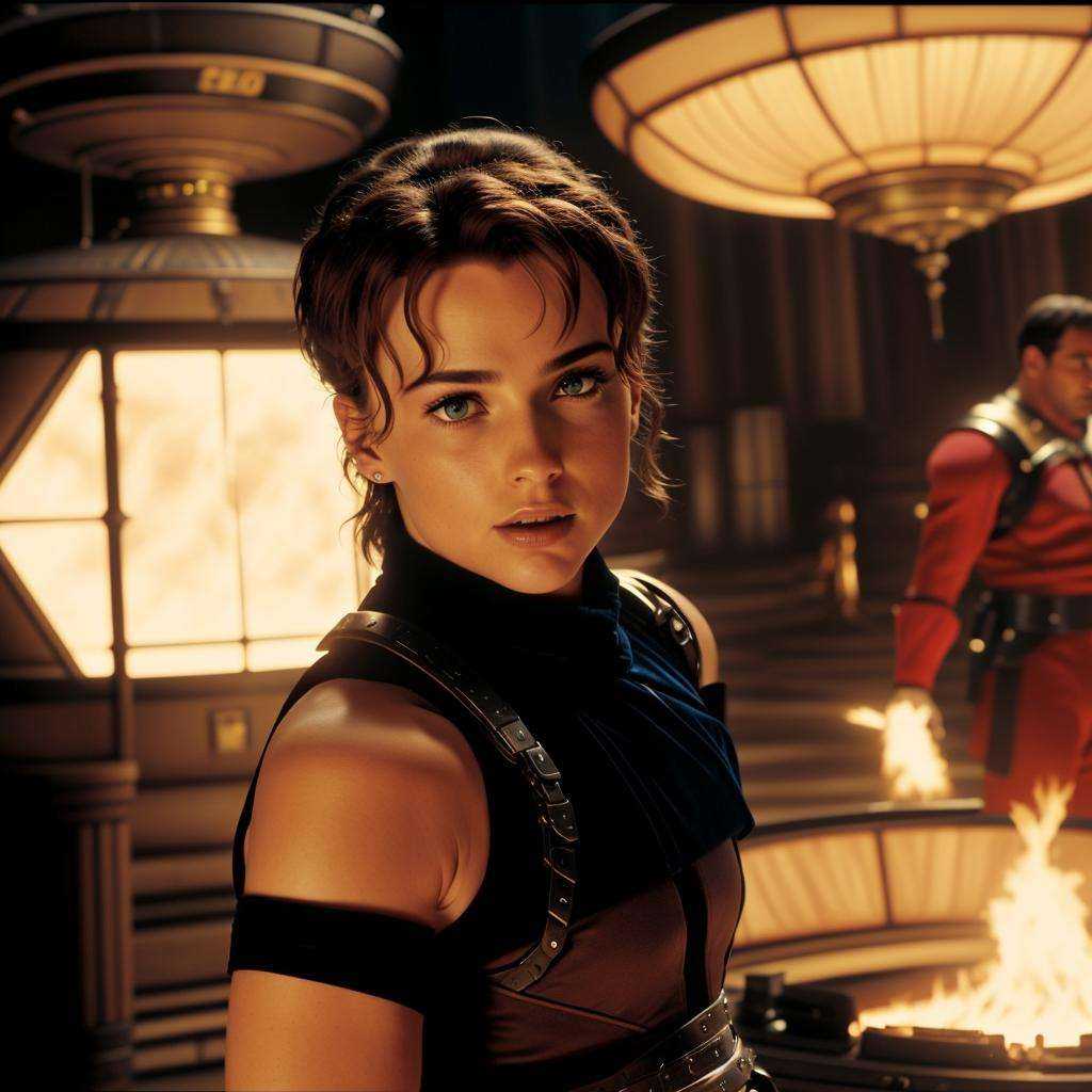 movie's screencap 90's movie scene,  real epic photography,  90's on Tensor.Art