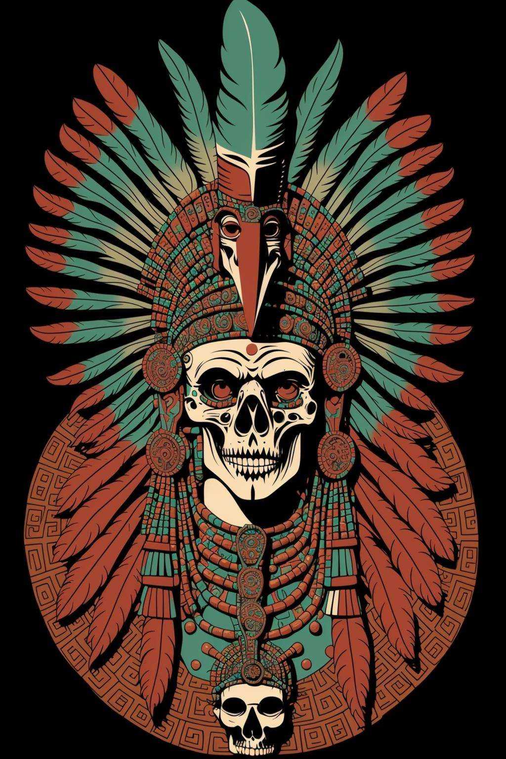 aztec art ,  Altichiero,  dmt on Tensor.Art