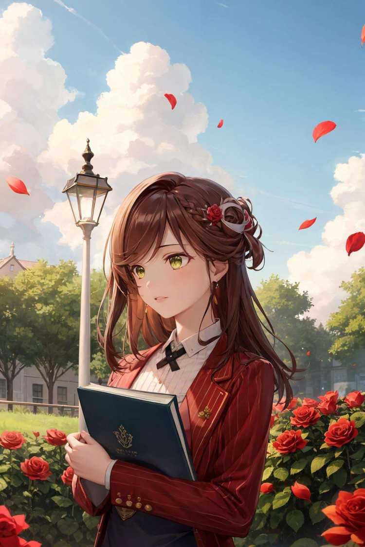 蔷薇(未定事件薄)rose (Tears of Themis) by KK_official on Tensor.Art