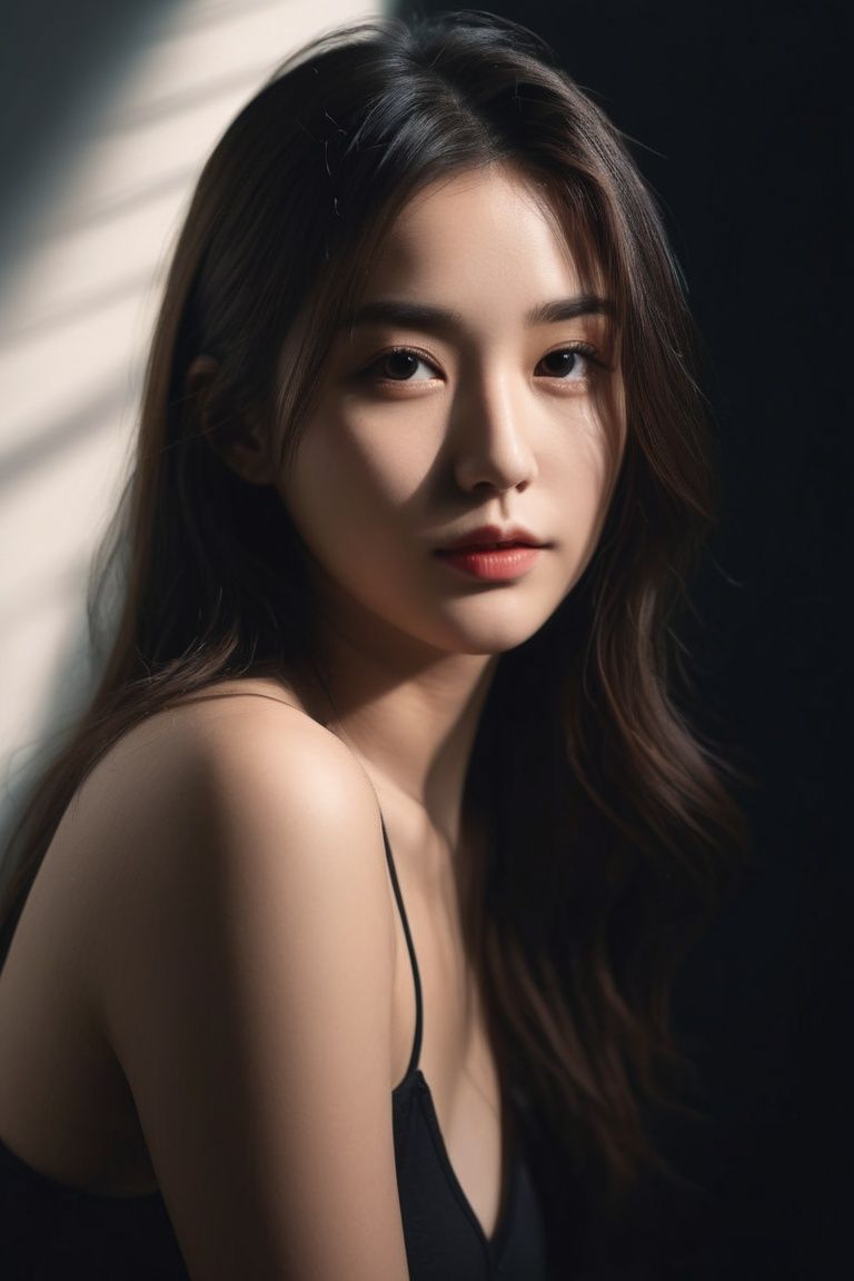 Masterpiece realistic photo,  1Girl,  Tyndall effect on Tensor.Art