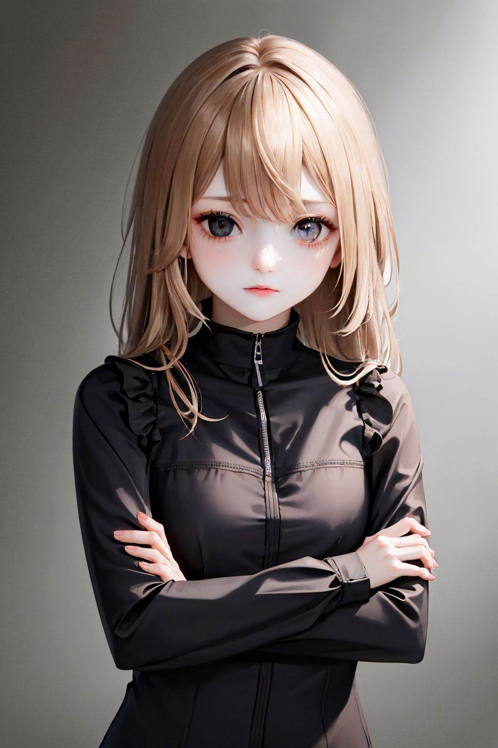 solo,  1girl,  expressionless on Tensor.Art
