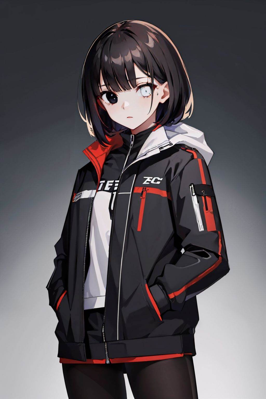 solo,  1girl,  expressionless on Tensor.Art