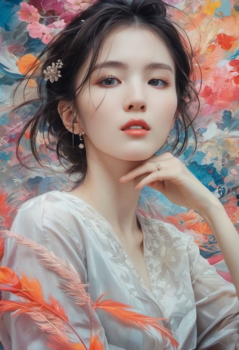 (masterpiece,best quality:1.4),(detailed eyes detailed pupils multiple eyes),(ambiguous,desire:1.2),(poetic, cozy:1.3), ,1girl,shirt and down body nude ,(open clothes:1.2),small *****, nsfw, spot color, mosaic art, braided bangs, sweet drop breasts, grey eyes, pale skin,look at viewer brutalist designed,ashley wood, atmospheric,ecstasy of musical notes,vivid colours,romanticism,by james jean,roby dwi antono,ross tran, francis bacon,michal mraz,adrian ghenie,petra cortright,gerhard richter,
,jennierubyjenes,cutegirlmix,valent_1314,xeesoxee