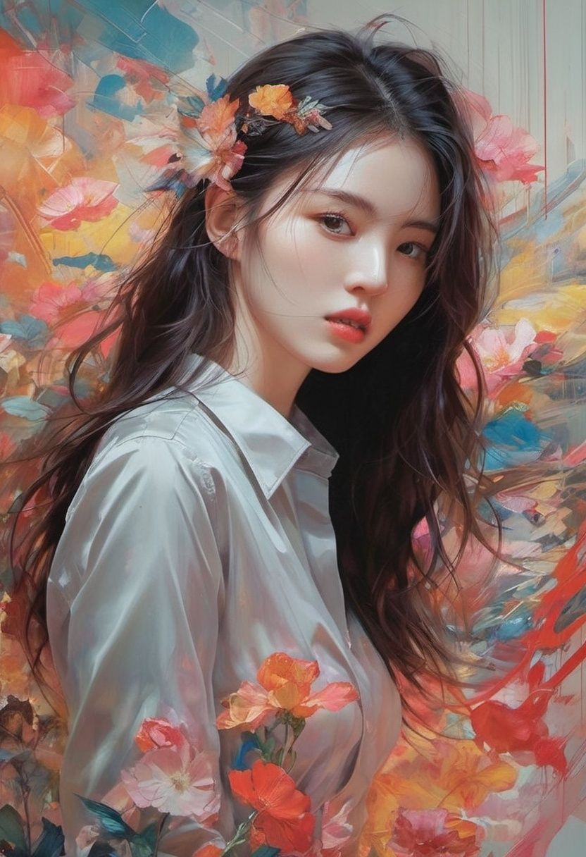 (masterpiece,best quality:1.4),(detailed eyes detailed pupils multiple eyes),(ambiguous,desire:1.2),(poetic, cozy:1.3), ,1girl,shirt and down body nude ,(open clothes:1.2),small *****, nsfw, spot color, mosaic art, braided bangs, sweet drop breasts, grey eyes, pale skin,look at viewer brutalist designed,ashley wood, atmospheric,ecstasy of musical notes,vivid colours,romanticism,by james jean,roby dwi antono,ross tran, francis bacon,michal mraz,adrian ghenie,petra cortright,gerhard richter,
,jennierubyjenes,cutegirlmix,valent_1314,xeesoxee