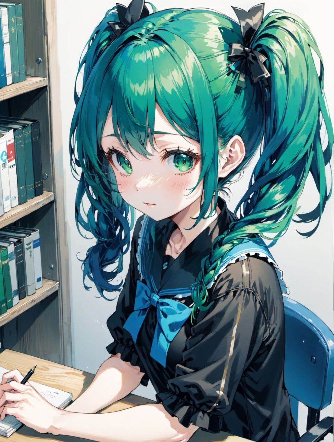 1girl,  solo,  green-hazel on Tensor.Art