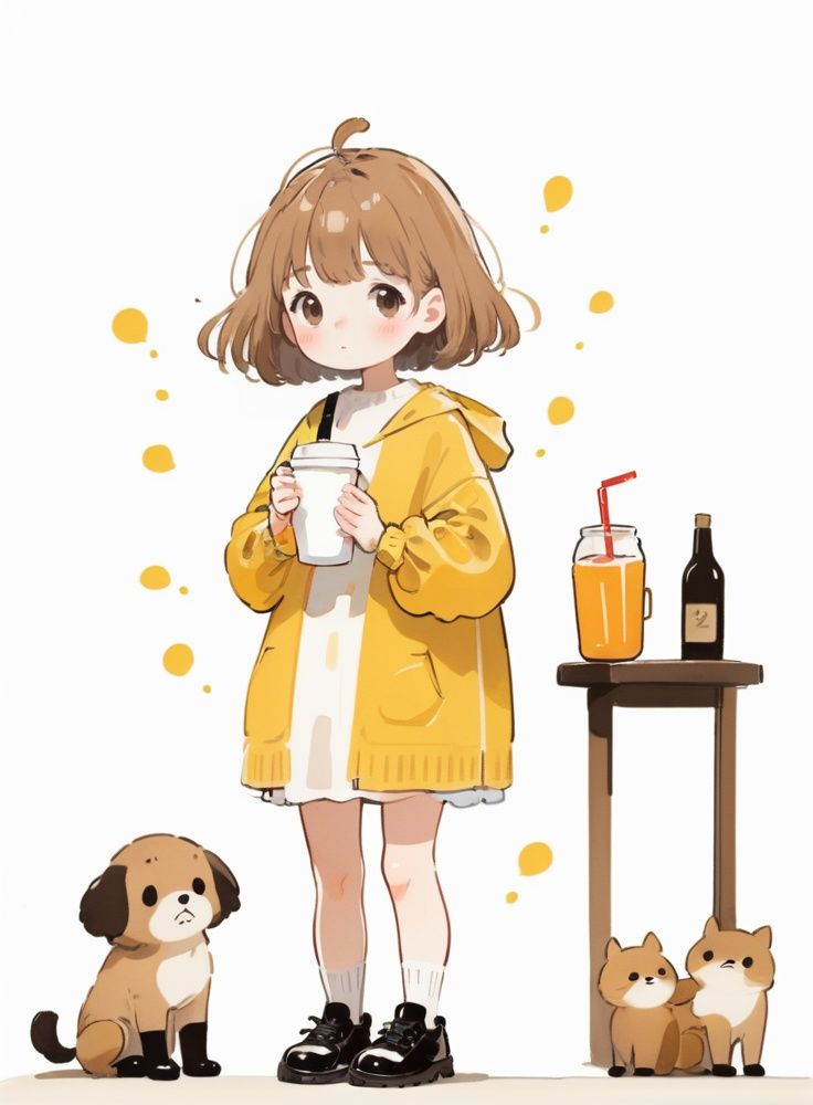 cute comic,  1girl,  solo on Tensor.Art