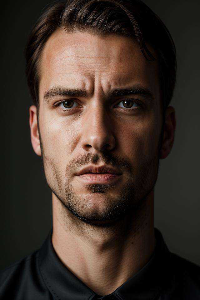 high quality,  face portrait,  european man on Tensor.Art