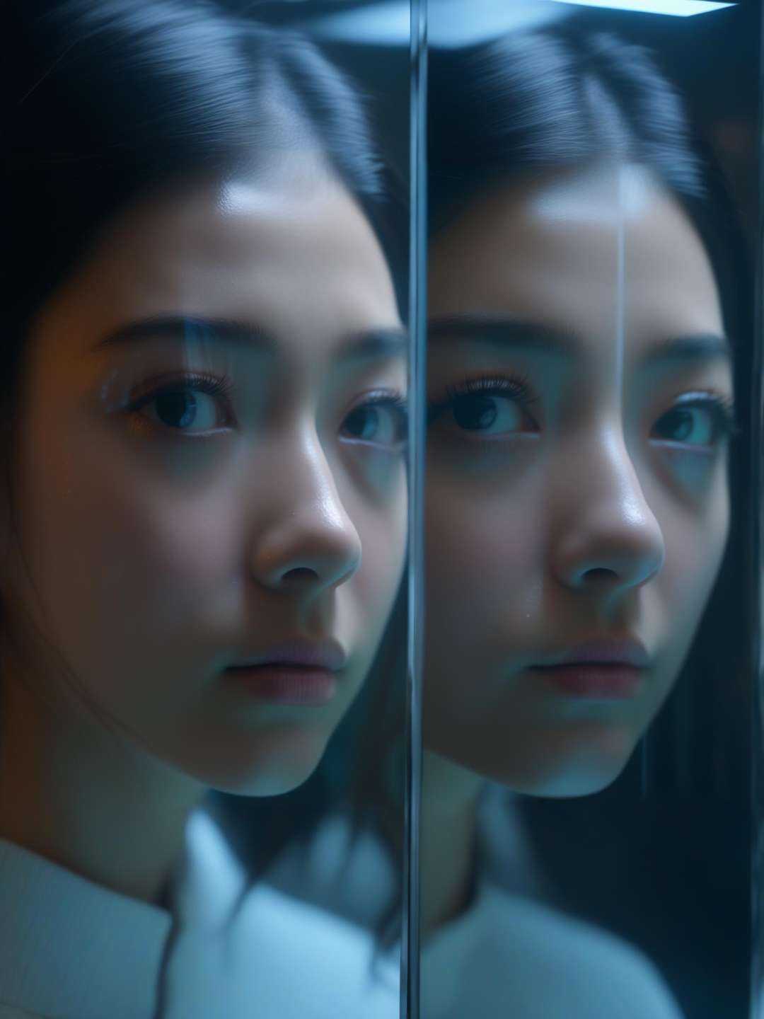 Realistic style,  Lily,  forever haunted by her mother's presence on Tensor.Art