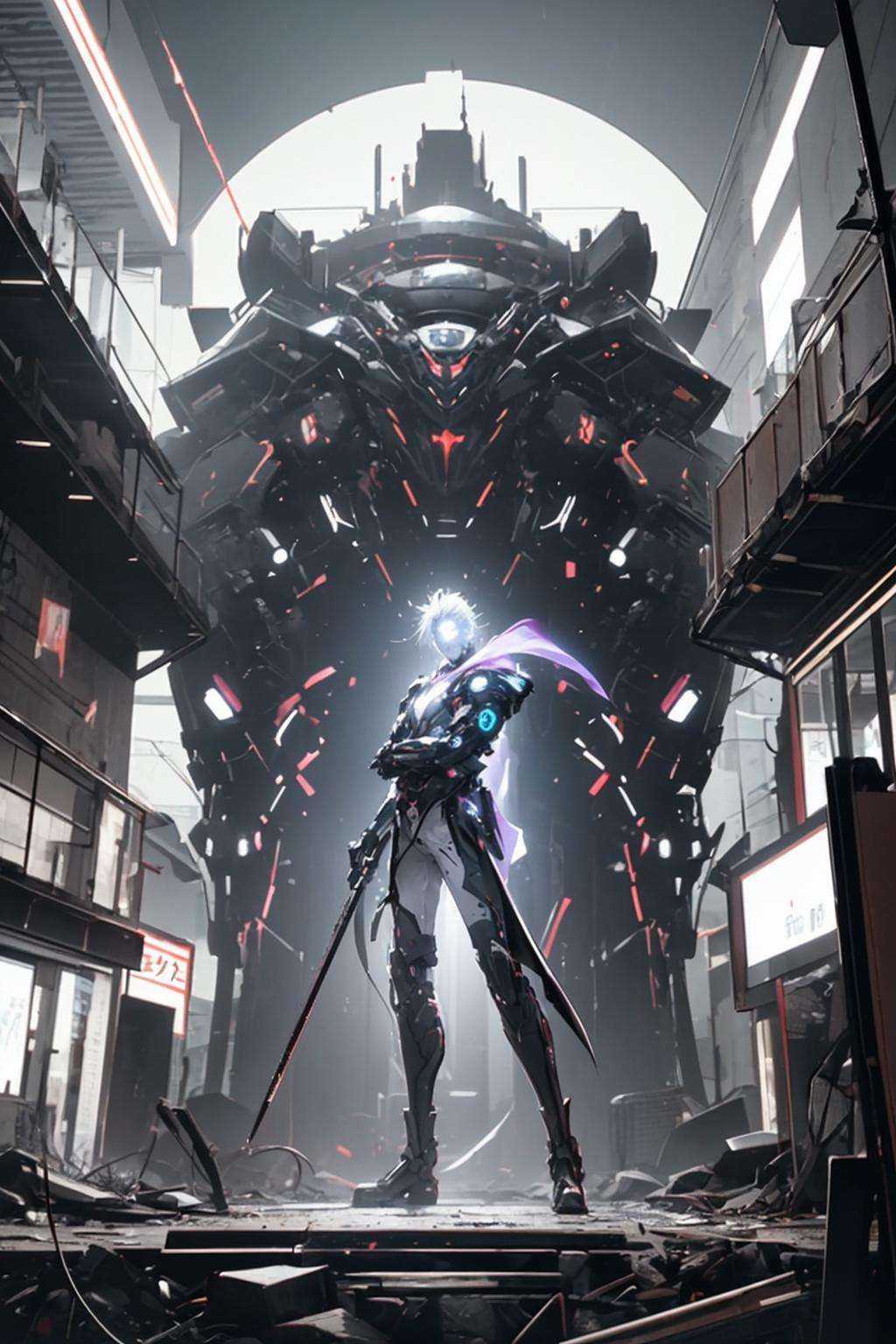 futubot,  8k resolution,  depicting various poses and angles in a Japanese manga style on Tensor.Art
