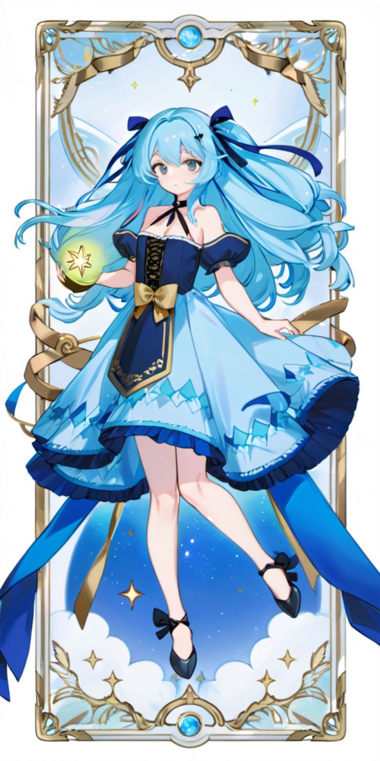 Anime Style Tarot Card by WE R on Tensor.Art