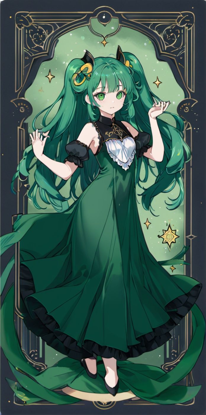Anime Style Tarot Card by WE R on Tensor.Art