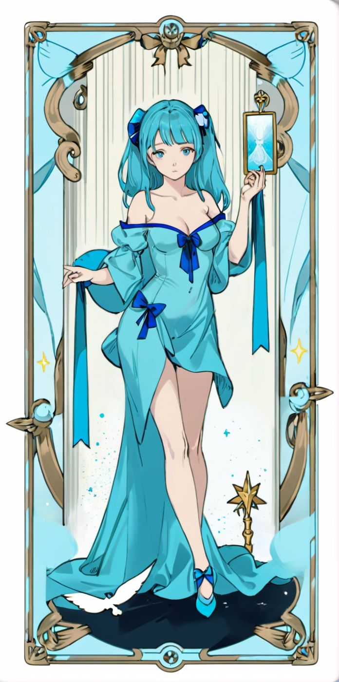 Anime Style Tarot Card by WE R on Tensor.Art