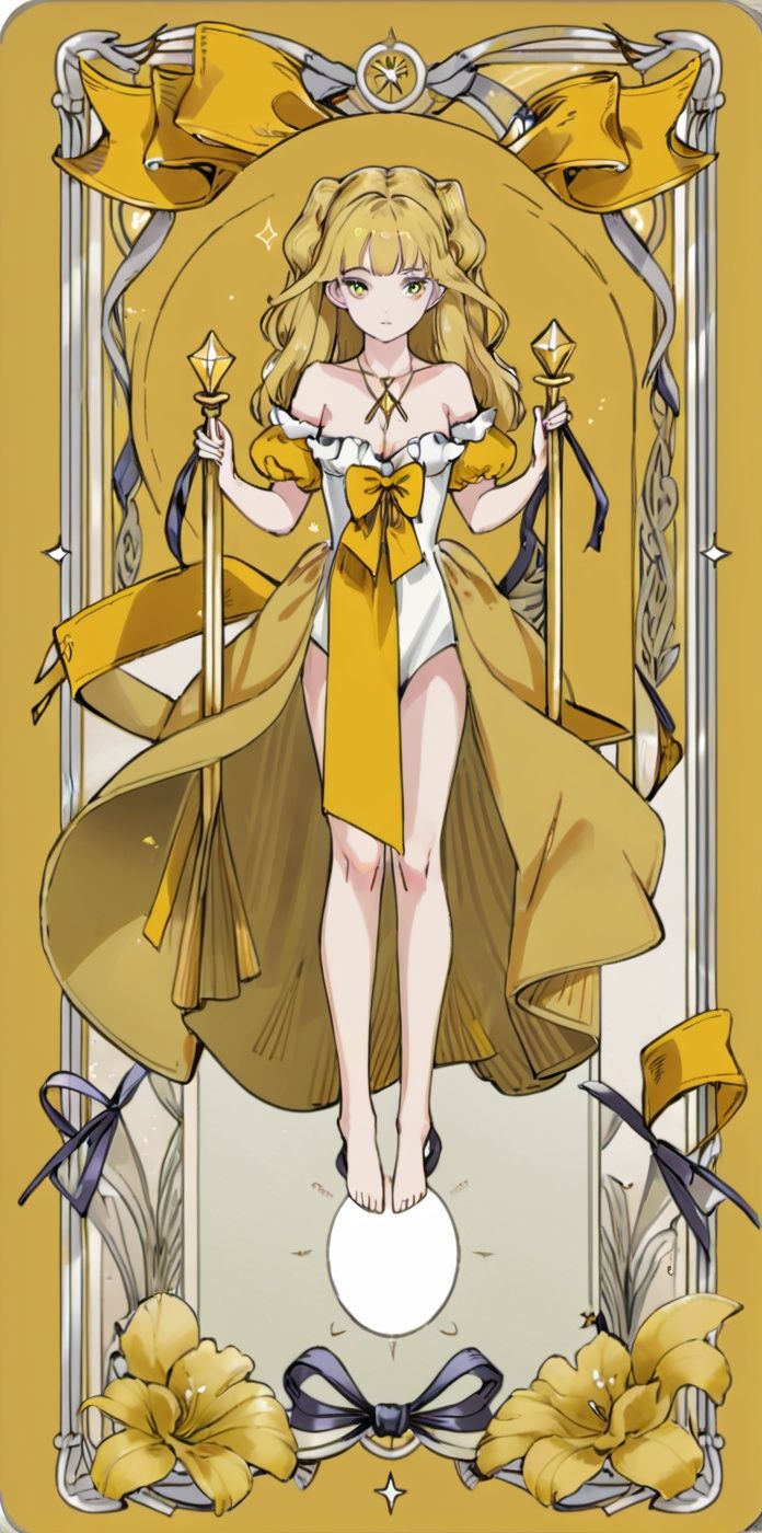 Anime Style Tarot Card by WE R on Tensor.Art