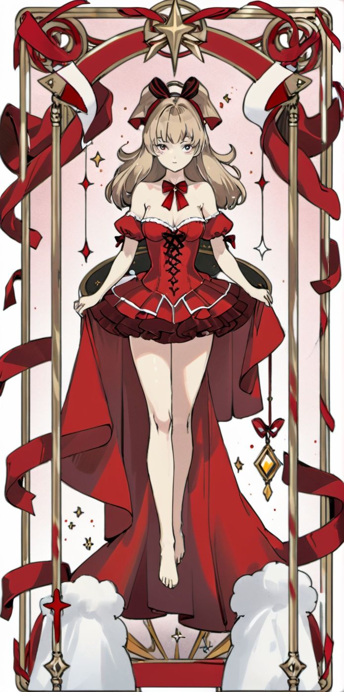 Anime Style Tarot Card by WE R on Tensor.Art