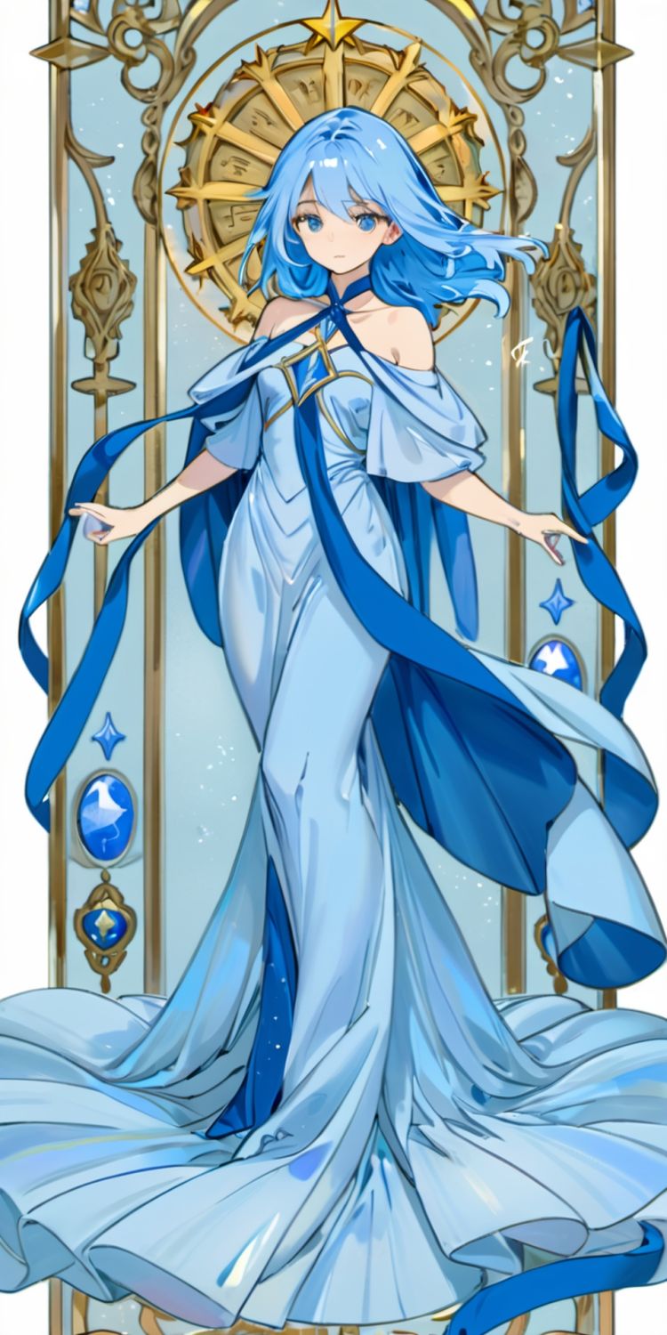 Anime Style Tarot Card by WE R on Tensor.Art