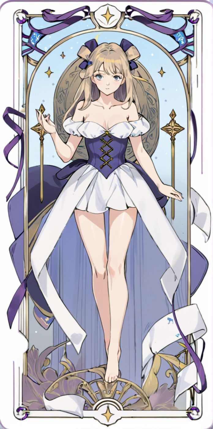 card,  tarot,  elegant theme by WE R on Tensor.Art