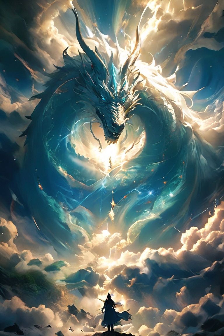 Eastern mythology, magnificent, mysterious, vast, boundless, vast, boundless, wonderful, magnificent, mysterious, gorgeous, beautiful, amazing, infinite, profound, vast, boundless, inscrutable, vast, vast, tranquil, shocking universe