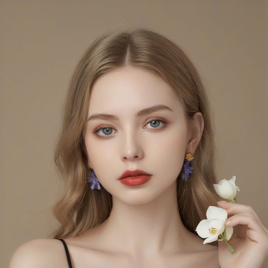 RAW photo, realistic, exquisitely detailed skin, masterpiece, unity 8k wallpaper, ultra detailed, cinematic look, natural skin texture, extremely realistic skin texture, finely detailed face, film grain, cinematic angle, Fujifilm XT3, 1girl,moyou,plump,solo,jewelry,long hair,necklace,earrings,looking at viewer,cowboy shot,off shoulder,wavy hair,bare shoulders,grey eyes,lips,parted lips,skirt,frills,(red dress:1.3),colorful balloons,winnie the pooh,(flower background:1.5)，<lora:20230820-1692535047309:0.8>