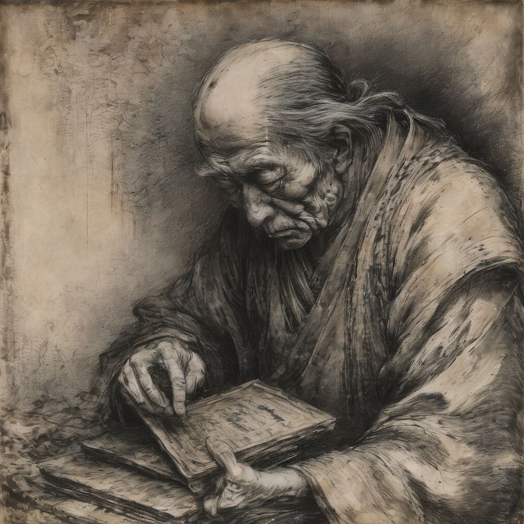 Drawing inspiration from modern masters like Yoshitaka Amano,  black and white,  Range Murata on Tensor.Art