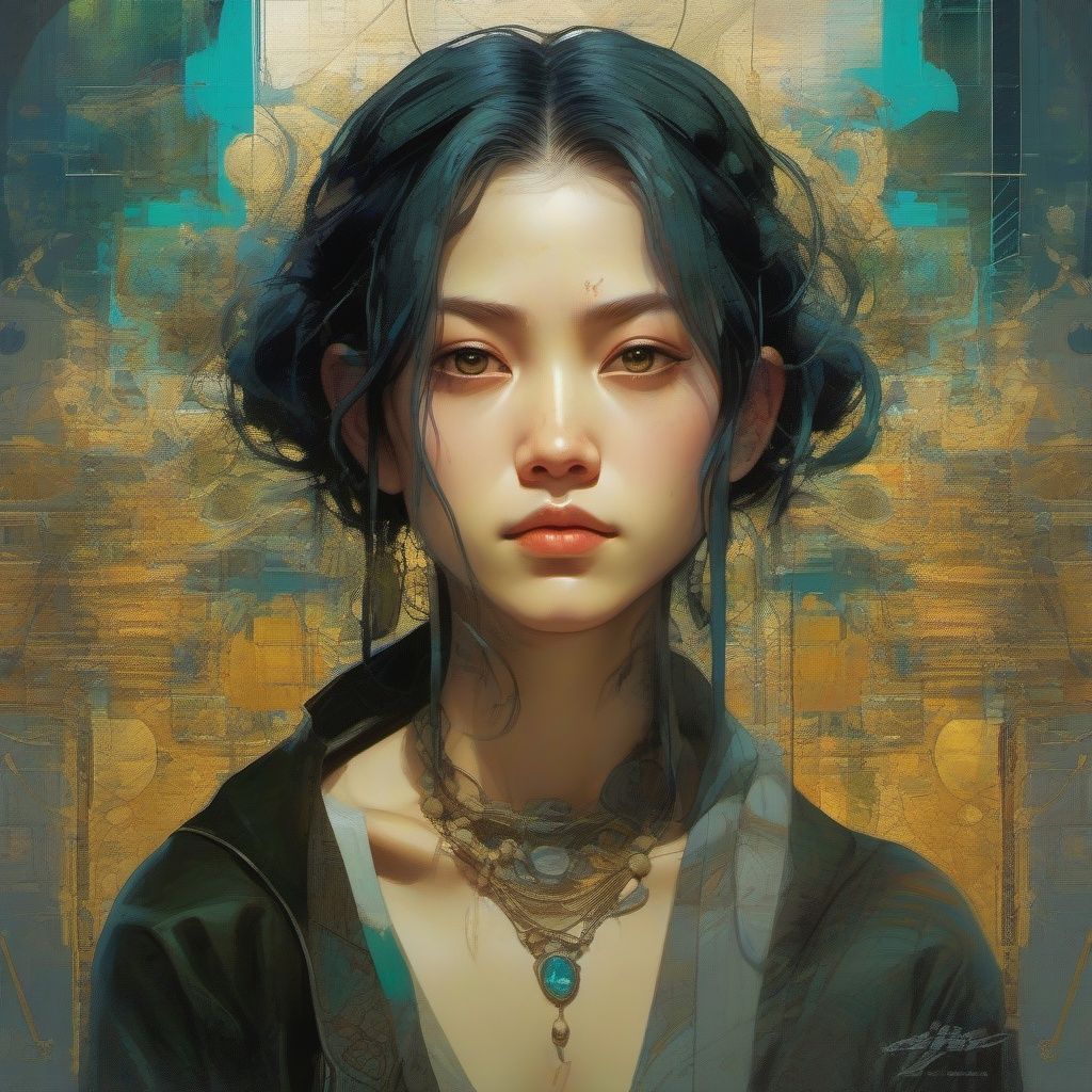 mdjrny-v4 style. Oil painting, heavy strokes, paint dripping. A breathtaking  portrait of a  Mona Lisa, La Gioconda woman with moko patterns tattoos, flax bodice, pounamu necklace. Jeremy Mann, Carne Griffiths, Robert oxley. Rich deep colors. Cell Shaded layered image. Beautiful face, Perfect anatomy, perfect eyes, detailed eyes, golden ratio, award-winning, professional, highly detailed, centered, symmetry, painted, intricate, volumetric lighting, beautiful, masterpiece, sharp focus, depth of field, perfect composition, award-winning, high resolution 8K, trending in pixiv, artstation,  , acrylic painting, trending on pixiv fanbox, palette knife and brush strokes, style of makoto shinkai jamie wyeth james gilleard edward hopper greg rutkowski studio ghibli genshin impact