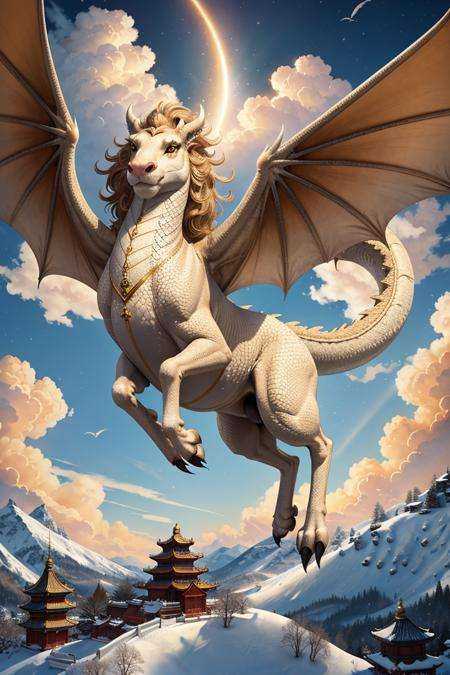 (dynamic camera),  Dragon,  Chinese style on Tensor.Art