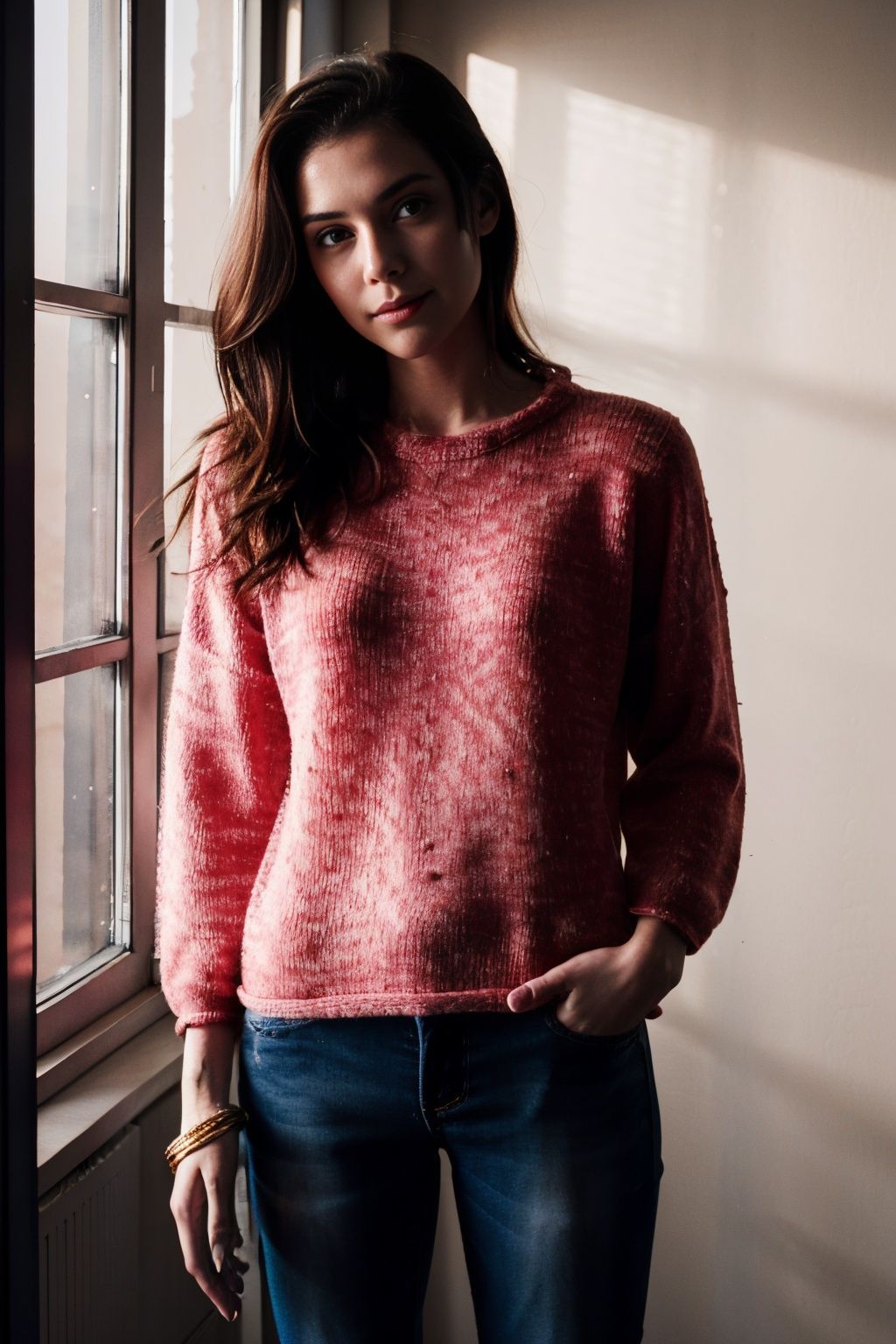 xyzsansweater,  RAW photo,  face portrait photo of beautiful woman on Tensor.Art
