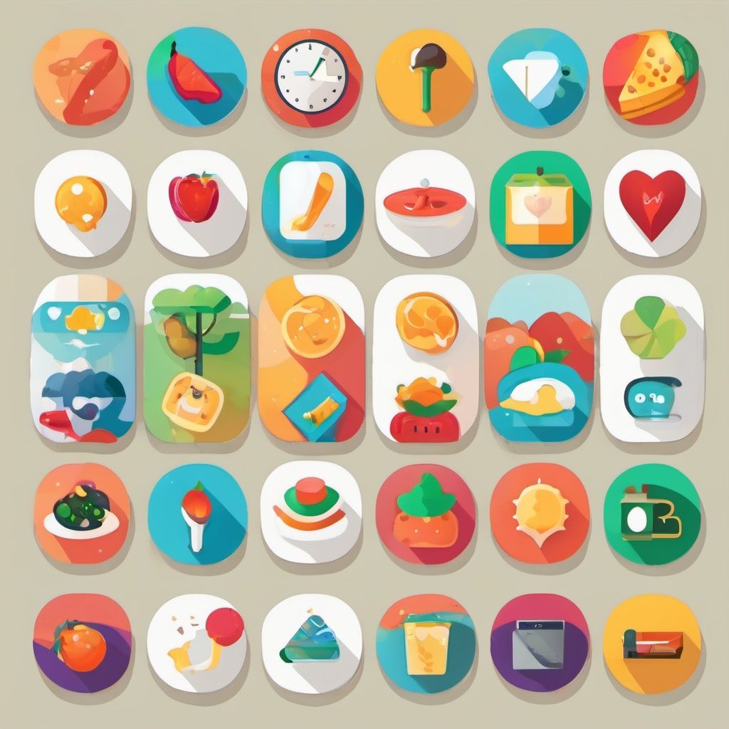 appicon style, "TA", flat icon