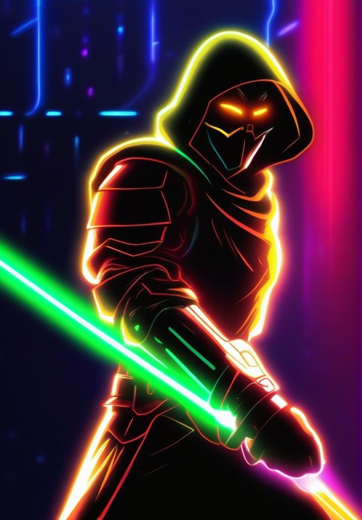1boy,  armor,  energy sword on Tensor.Art