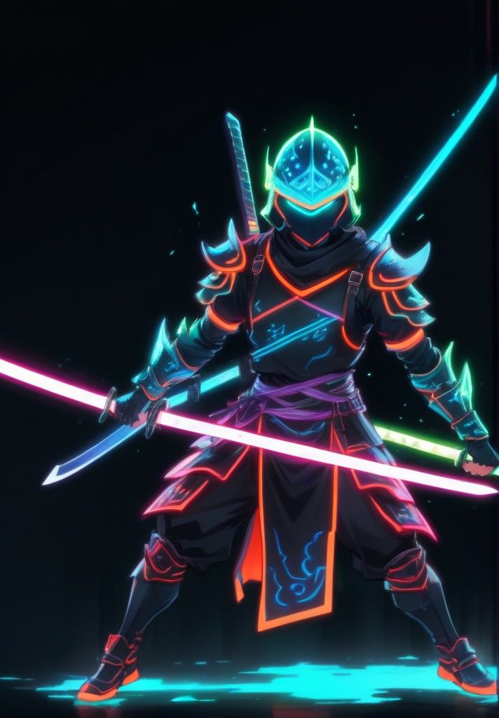 1boy,  armor,  fighting stance on Tensor.Art