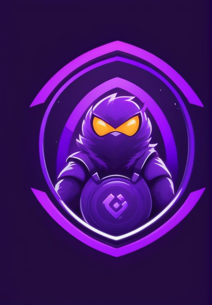 black background,  mascot logo,  no humans on Tensor.Art