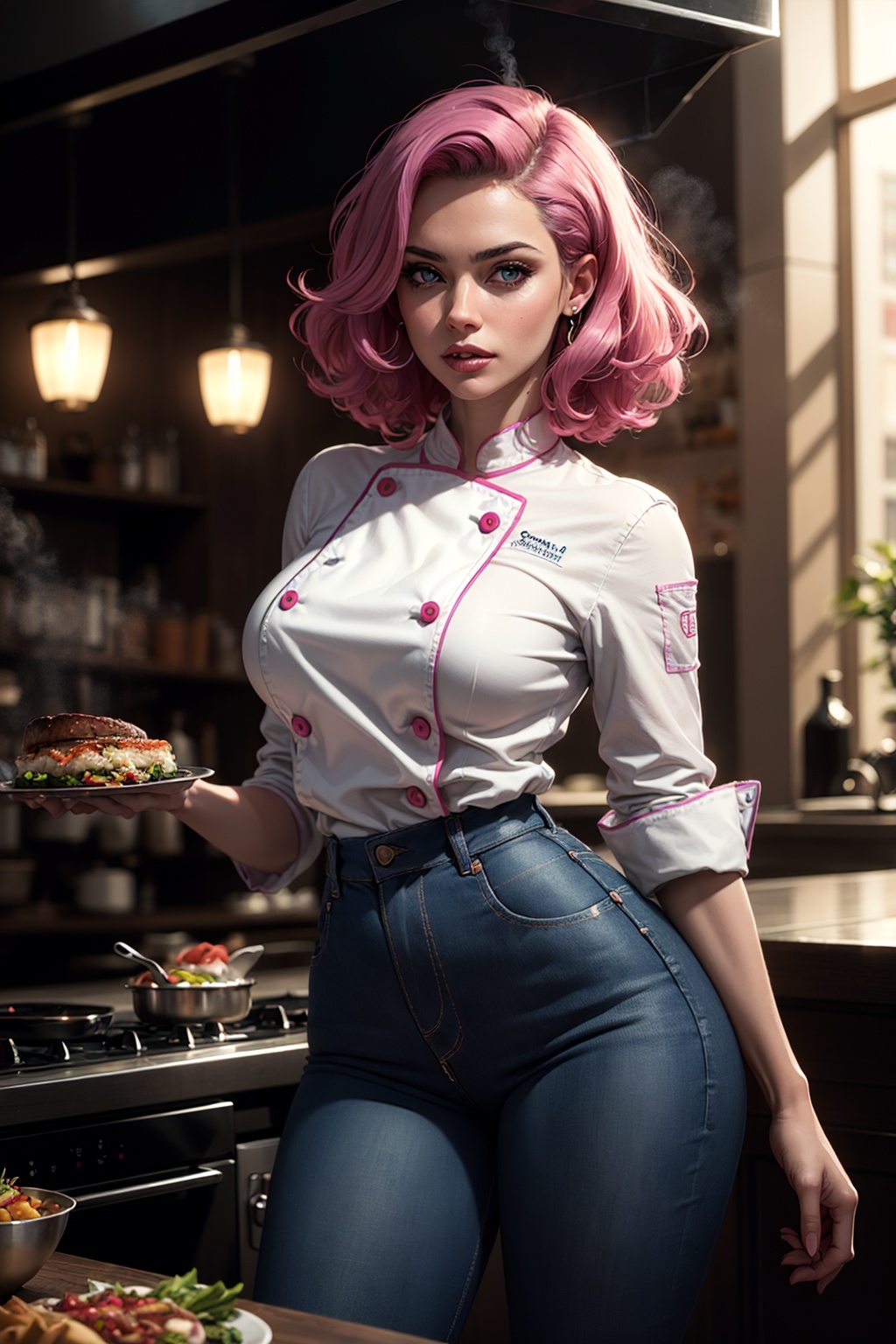 Woman,  ,  highly detailed woman on Tensor.Art
