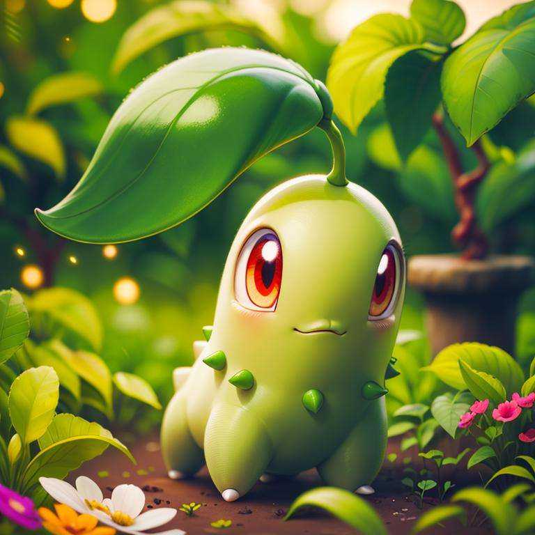 Chikorita Pokemon IPhone 6 HD Wallpaper