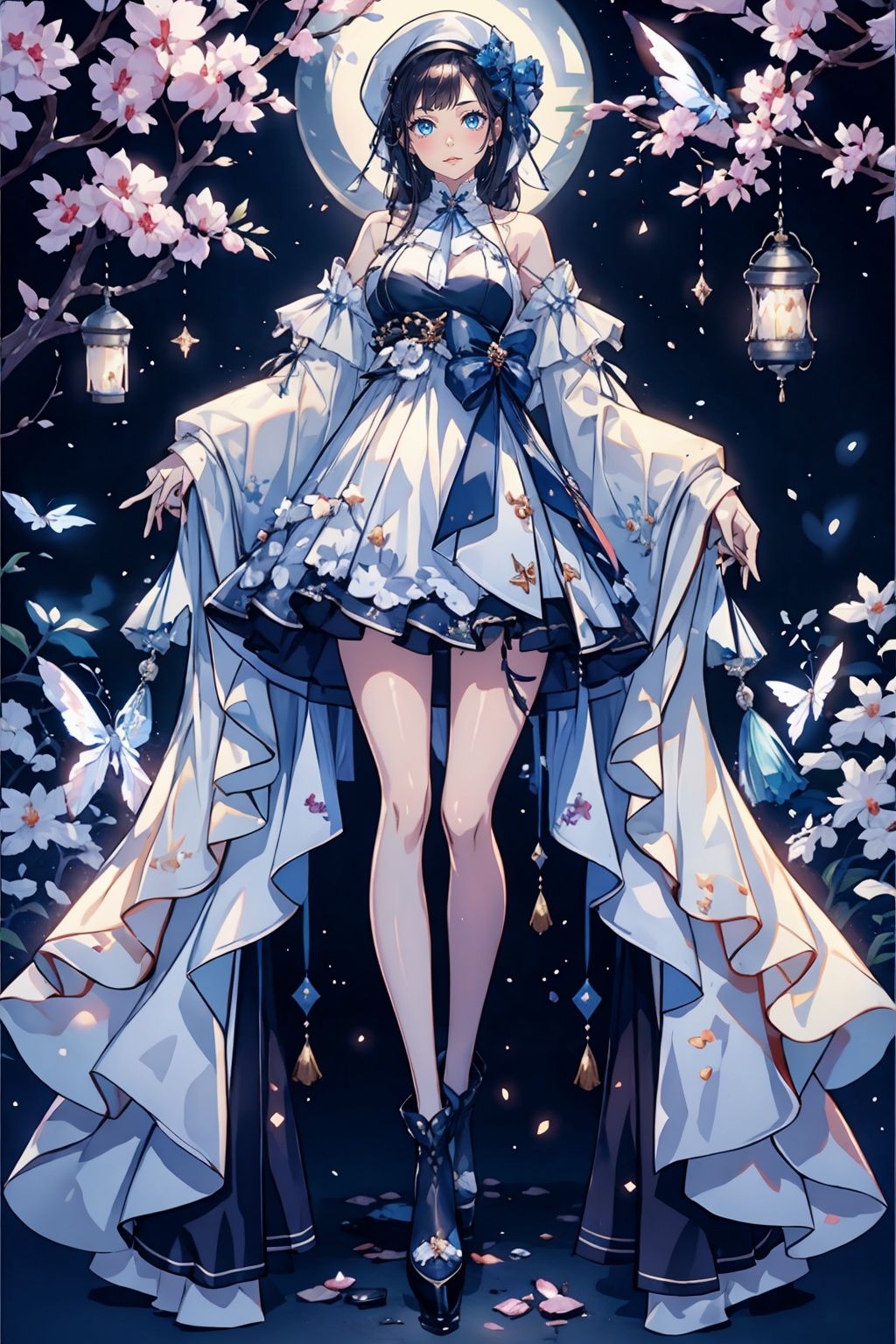 qzclothing_white,  1girl,  solo by 轻舟 on Tensor.Art