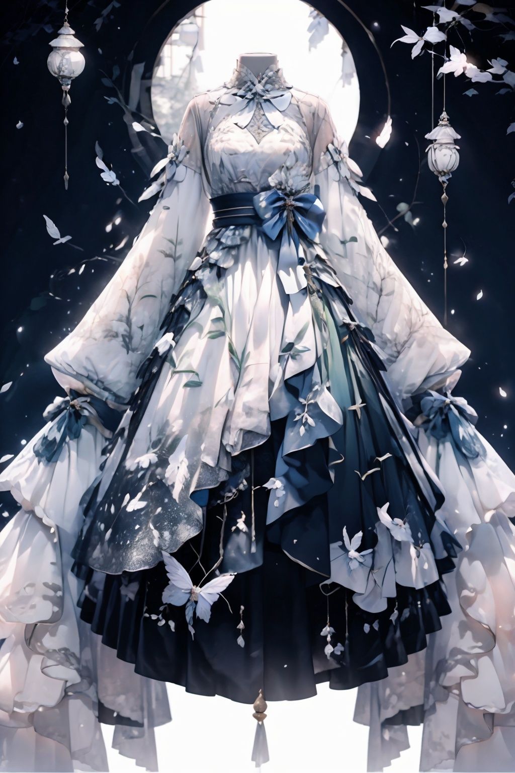 qzclothing_white,  1girl,  solo by 轻舟 on Tensor.Art
