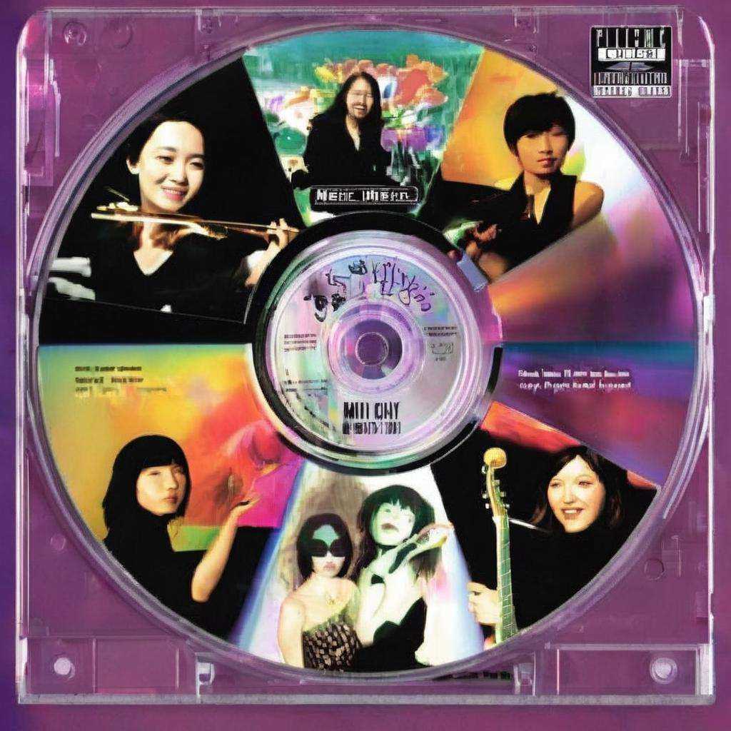 product photo cd ,  cd_music ,  Mimi Pond on Tensor.Art