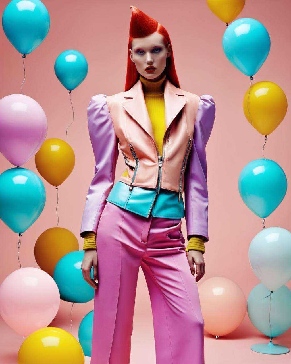 weird fashion,  by Simon Holloway,  by Steve Madden on Tensor.Art
