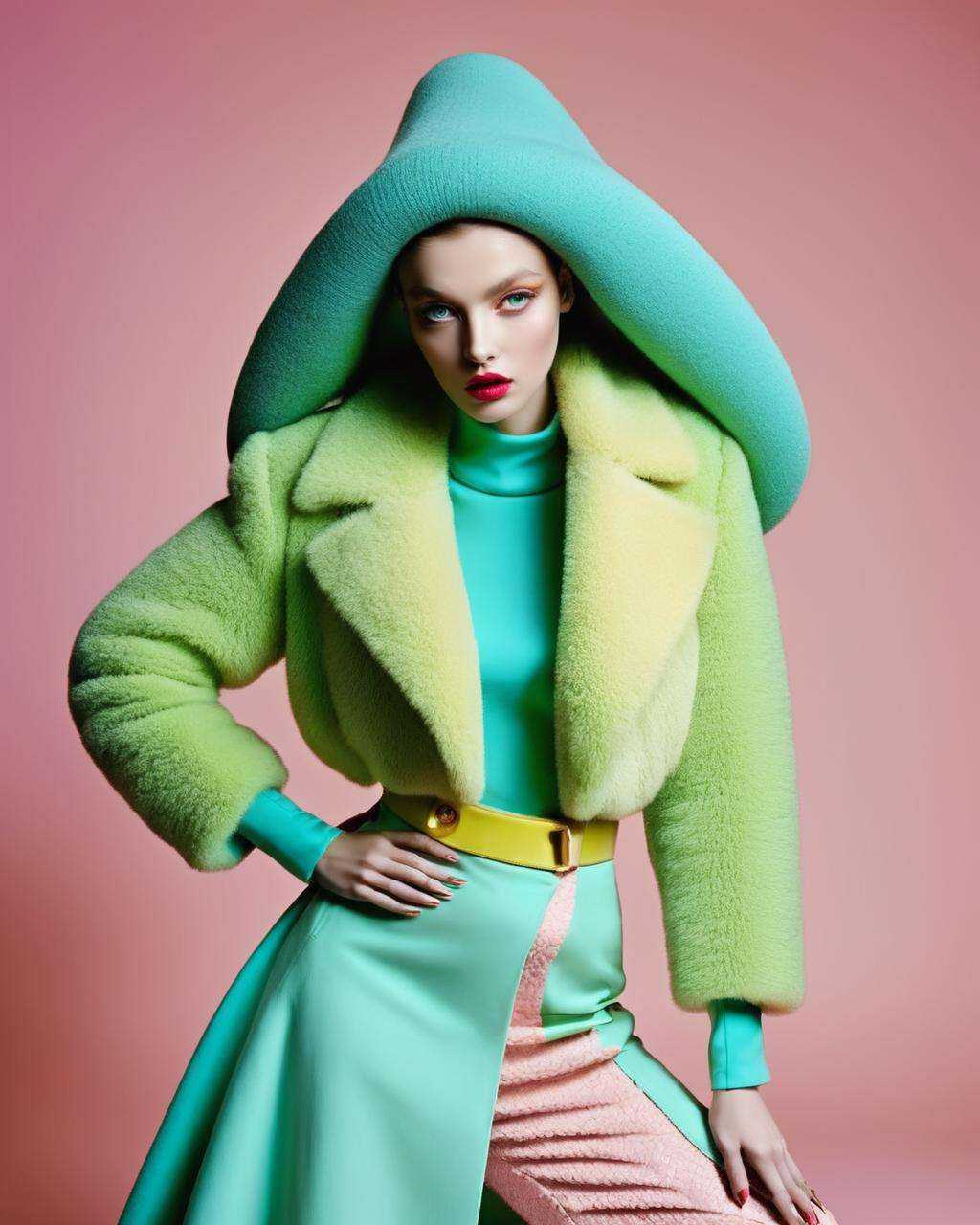 weird fashion,  by Asha Smara Darra,  by Bruno Basso on Tensor.Art